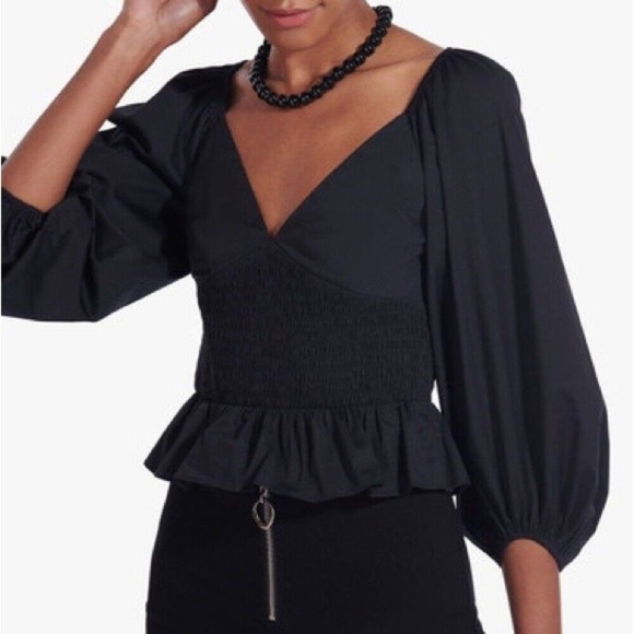STAUD Tops - NWT Staud Matilde Top in black